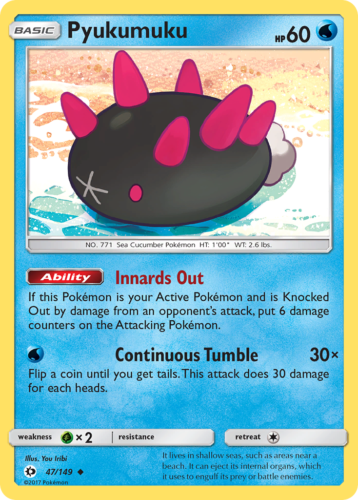 Sun & Moon Pyukumuku #47/149